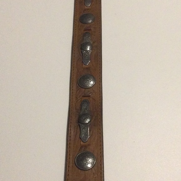 Leather Western Belt - Picture 3 of 11
